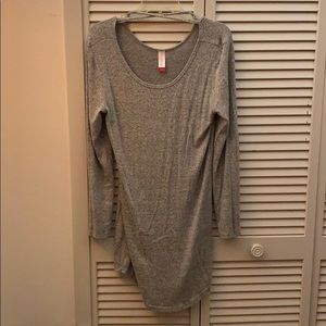 Soft gray women’s tunic